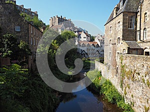 Dean village in Edinburgh