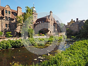 Dean village in Edinburgh