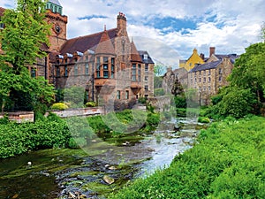 Dean Village in Edinburgh