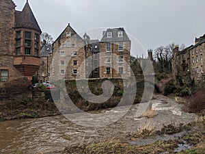 Dean village on the Water of Leith Edinburgh