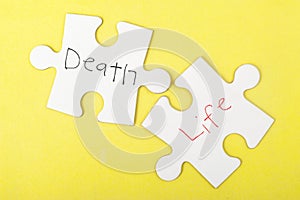 Death and Life words