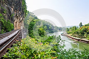 Death Railway bridge over the Kwai Noi river