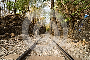 Death Railway, Old railway at Hellfire pass, Kanchanaburi