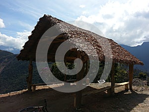 The Death Road in Yungas, Bolivia, South America.