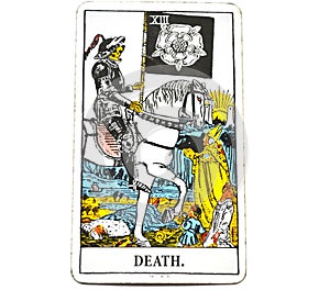 Death Tarot Card End Changes Transformation