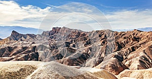 Death Valley badland landscape. California, USA photo