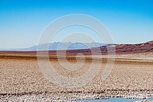 Death Valley Badwater in October.