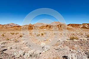 Death Valley hills in Autumn.