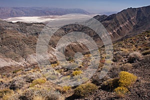 Death valley mountains