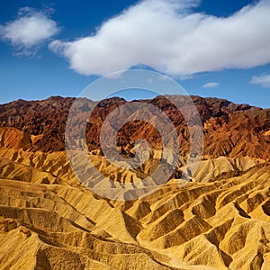 Death Valley National Park California Zabriskie point