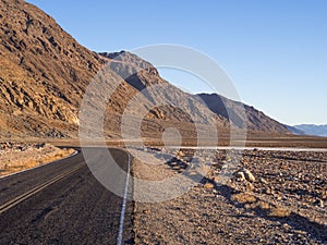 Death Valley National Park - desert road