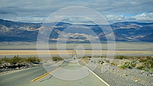 Death Valley National Park - Desolate road