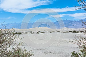 Death Valley, the sand dunes, California