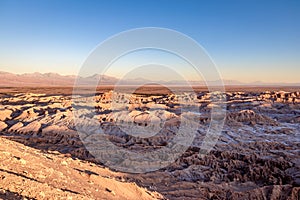 Death Valley at Sunset - Atacama Desert, Chile