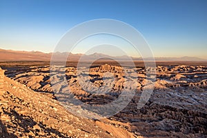 Death Valley at Sunset - Atacama Desert, Chile