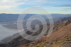 Late Afternoon at Dante`s View Death Valley California