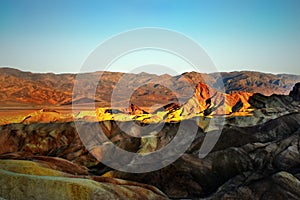 Death Valley, Zabriskie Point Sunrise