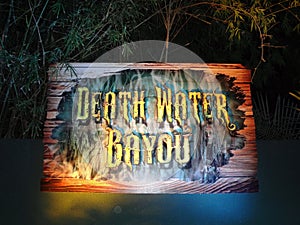 Death Water Bayou Hanted House at Howl-O-Scream at Busch Gardens