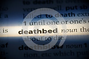 Deathbed photo