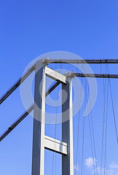 Deatils of Istanbul bridge.