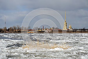 Debacle on the Neva river