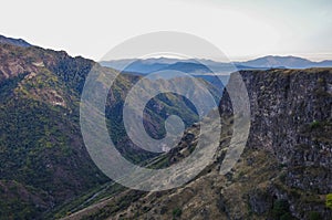 The Debed river canyon