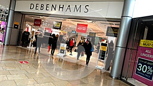 Debenhams Administration High Street Stores Closing UK