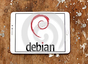Debian computer operating system logo