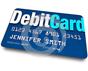 Debit Card Plastic Bank Charge Banking Account photo