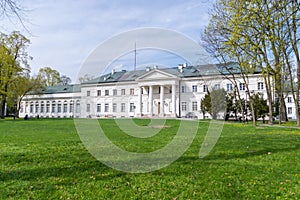 Mniszech Palace in Deblin.