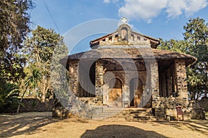 Debre Birhan (Berhan) Selassie church in Gondar,