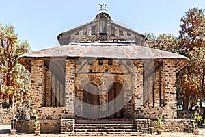 Debre Birhan Selassie Church in Gondar, Ethiopia