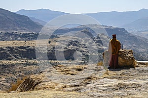 Debre Damo in Tigray, Ethiopia