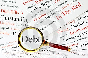 Debt Concept