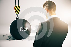 Debt concept