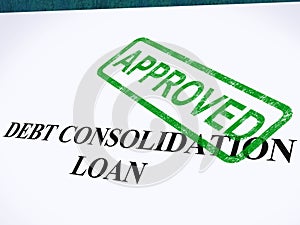 Debt Consolidation Loan Approved