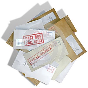 Debt Envelope Scattered Stack