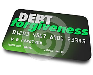 Debt Forgiveness Loan Balance Repayment Consolidation Credit Car photo