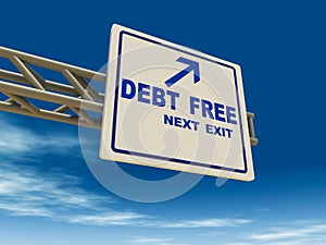 Debt free