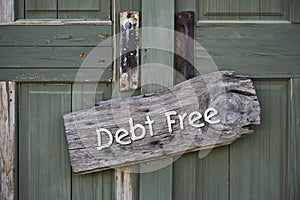 Debt Free.