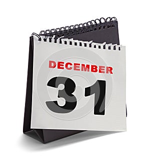 Dec 31 Calendar Page