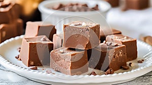 Decadent Almond Chocolate Fudge