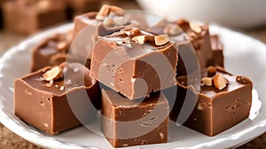 Decadent Almond Chocolate Fudge