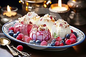 Decadent Snowhite Desserts Sweet Delights photo
