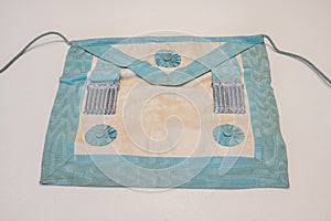 Decades old masonic apron