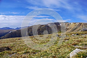 The Decalibron tundra views near Mt. Democrat, Cameron, Lincoln and Bross photo