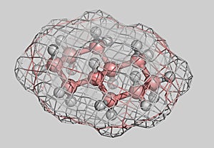 Decalin molecular model