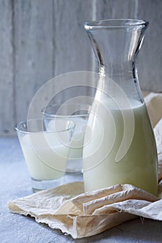 Decanter with a drink