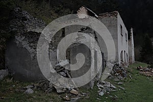 Decayed industry in the Spanish Pyrenees
