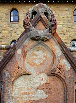 Decayed Sandstone Headstone